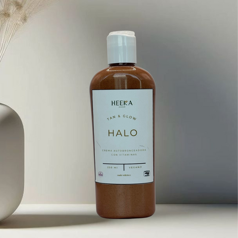 Crema Auto bronceador Glow HALO