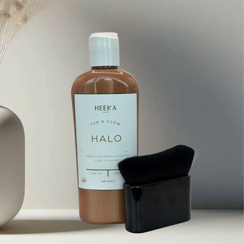 Crema Auto bronceador Glow HALO