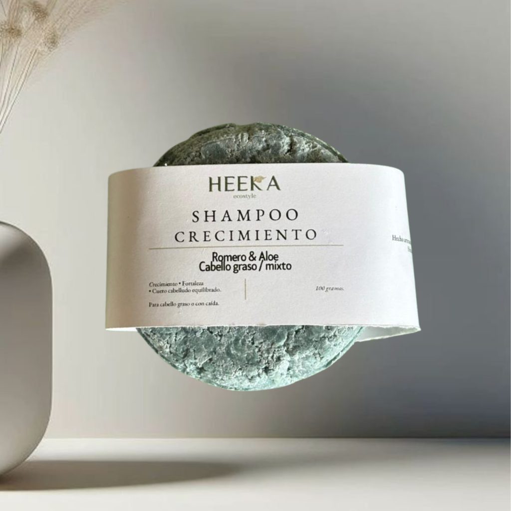 Shampoo Sólido de Romero – Crecimiento & Fuerza