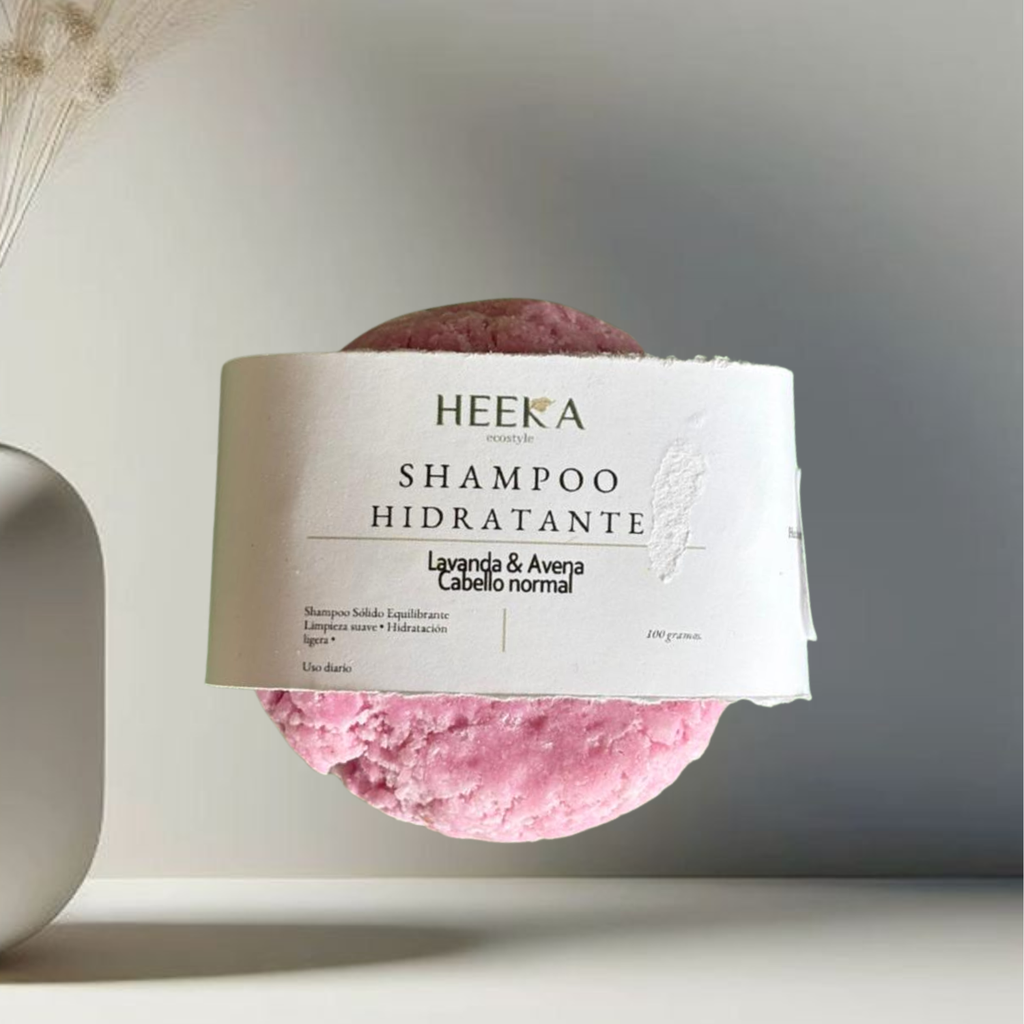 Shampoo Sólido de Lavanda – Equilibrio Diario cabello normal