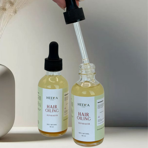 Hair Oiling, Aceite Capilar Reparador; Estimulante del Crecimiento