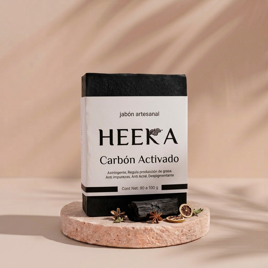 Jabón Artesanal Carbón Activado