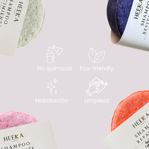 Shampoo solido - cabello rizo