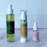 Kit Facial Diario – Limpieza, Tonificación y Protección