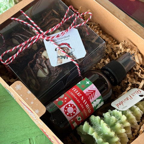 KIT BROWNIES + SPRAY 120 ML + VELA PINO