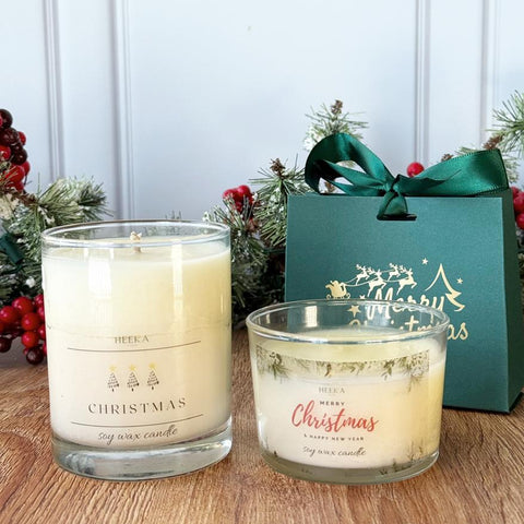 Vela clasica navideña grande