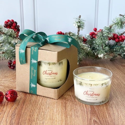 Vela clasica navideña chica