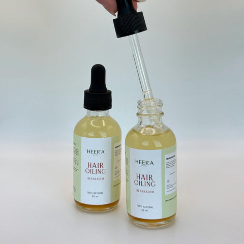 Hair Oiling, Aceite Capilar Reparador; Estimulante del Crecimiento