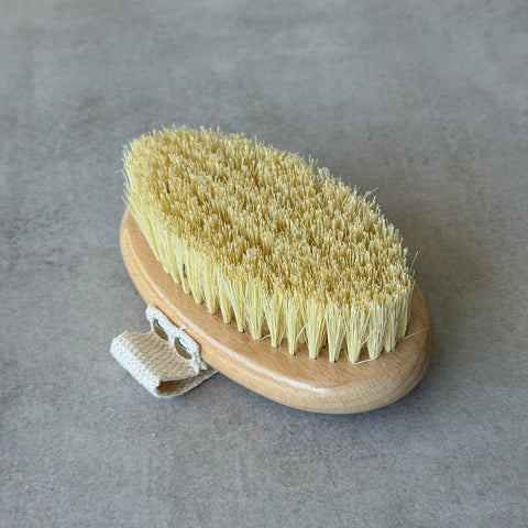 Cepillo corporal exfoliante y cepillado en seco